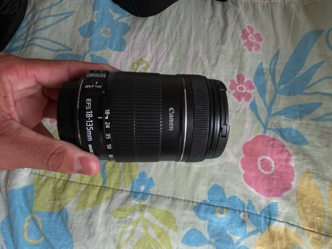 Lente 18/135 canon