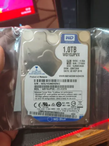 Hd 1 tb notebook *defeito*