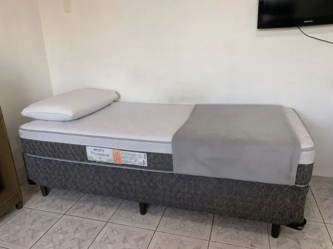 Cama Box Solteiro Biflex Premium 88x188 cm - Ótimo Estado