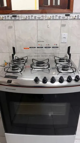 Fogão Brastemp  5 bocas com timer