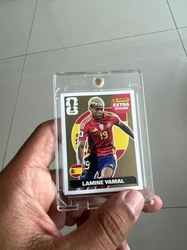 lamine yamal - Figurinha Gold copa 2026