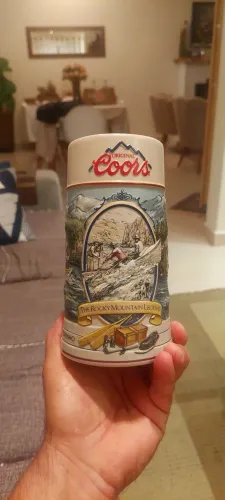 Caneca antiga de chopp rara