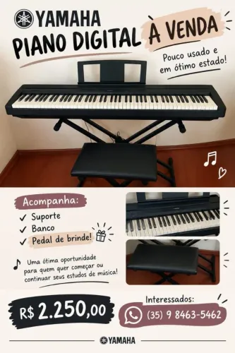Piano Digital YAMAHA