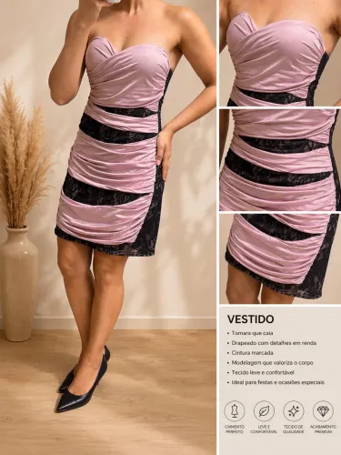 Vestido Curto 
