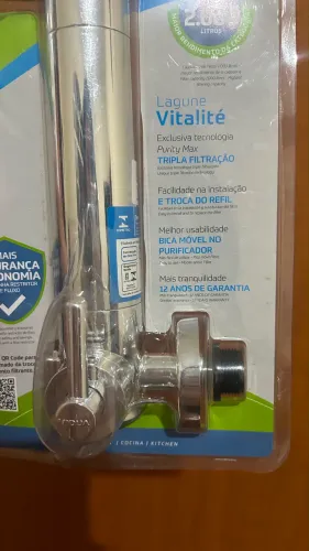 Filtro cromado - na embalagem!