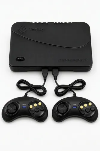 Vídeo Game Master System Evolution Tectoy Original + 131 Jogos na Memória + 2 Controles No