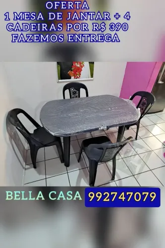 MESA DE PLASTICO DESMONTAVEL D F ENTREGO HOJE