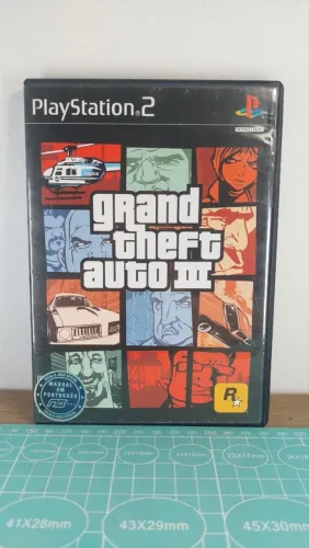 GTA 3 - Grand Theft Auto III - PS2 Original