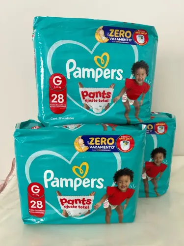 Fralda Pampers pants G
