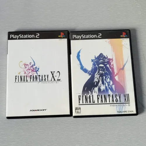 Dois jogos Final Fantasy - PS2