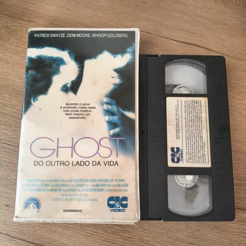 Fita VHS Ghost do outro lado da vida - Original