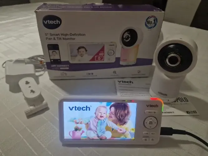 Baba eletronica VTech com monitor 5 polegadas