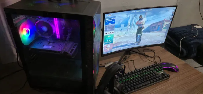 PRA VENDER LOGO!! PC GAMER COMPLETO COM COM ACESSÓRIOS.