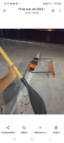 Vendo remo de canoa havaiana