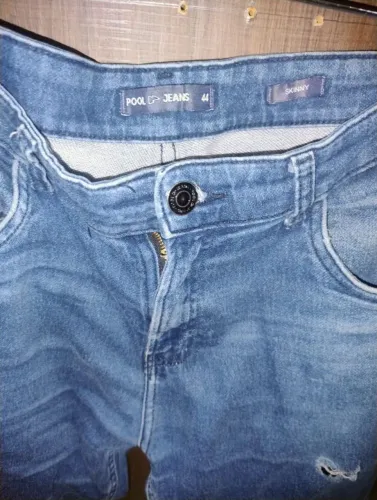 Calça jeans pool original masculina 44 skini