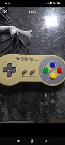 Controle original Super Nintendo/ Famicom