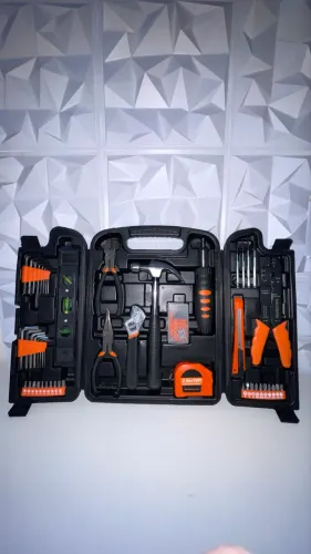 Kit de Ferramentas Completo - Ideal para Casa, Oficina e Uso Profissional!