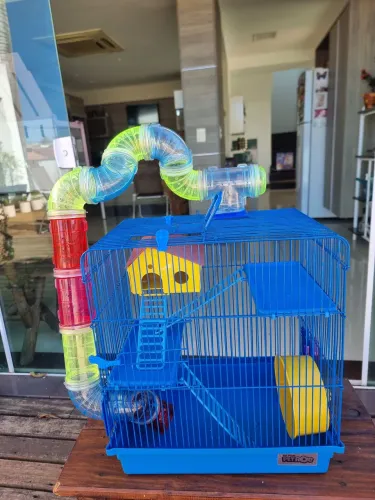 Gaiola hamster luxo