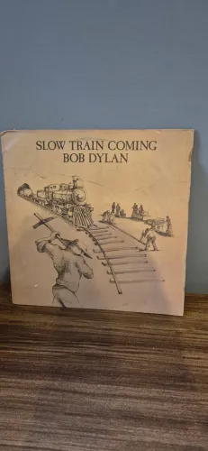 Lp vinil bob Dylan- show train coming