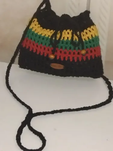 bolsas de crochê (estilo saco/saco de tiracolo