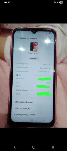 Celular A14,128gb 450