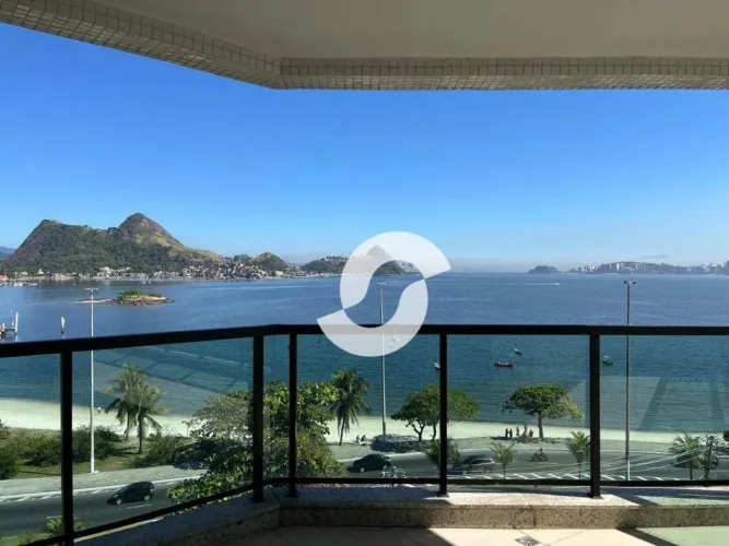Apartamento à venda, 206 m² por R$ 2.200.000,00 - Charitas - Niterói/RJ