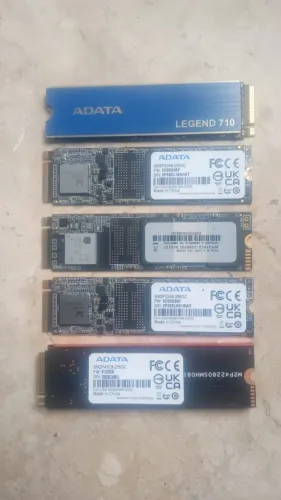 4 SSD Nvme 256GB Adata | Testados e Funcionando
