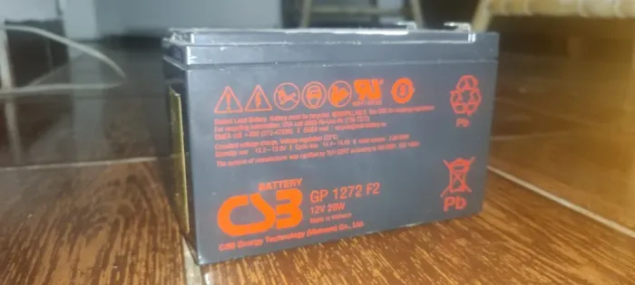Bateria de Nobreak CSB GP 1272 F2 12V 28W
