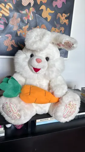 Coelho de pelúcia 60cm 