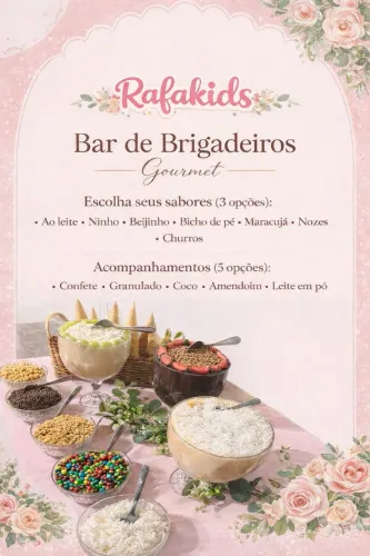 Bar de brigadeiro gourmet ?