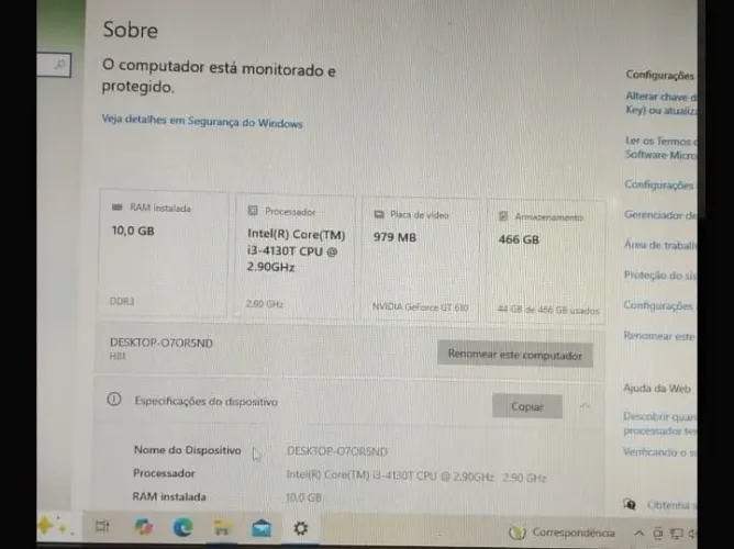 PC i3 4 geração completo 