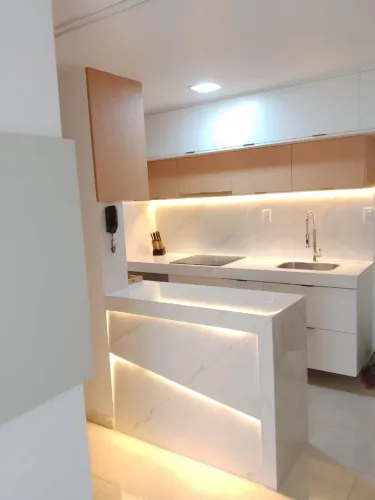 Pias banheiro e bancadas cozinha... esculpidas em porcelanato a partir de R$ 600