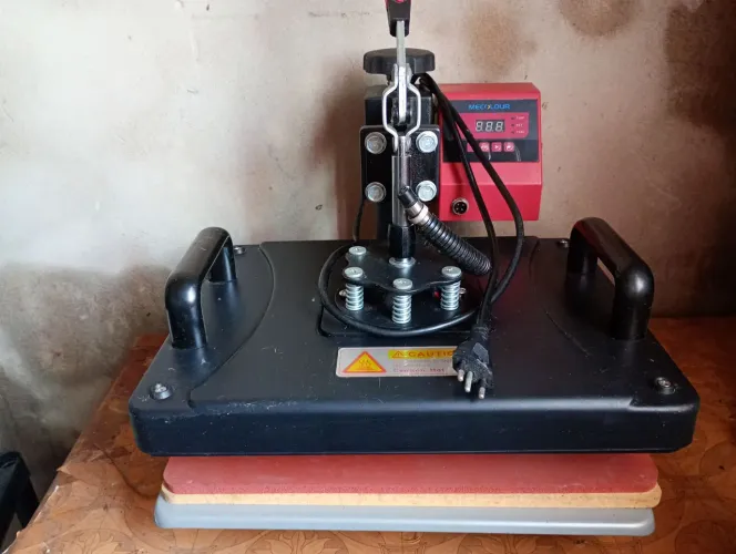 Prensa térmica 8x1 
