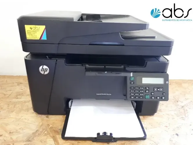 Impressora multifuncional a laser HP M127fn completa c/um toner novo e garantia