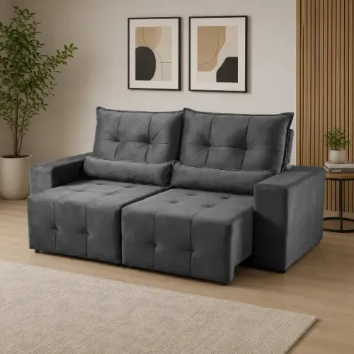 Sofá retratil e reclinavel PRODUTO NOVO DE FABRICA