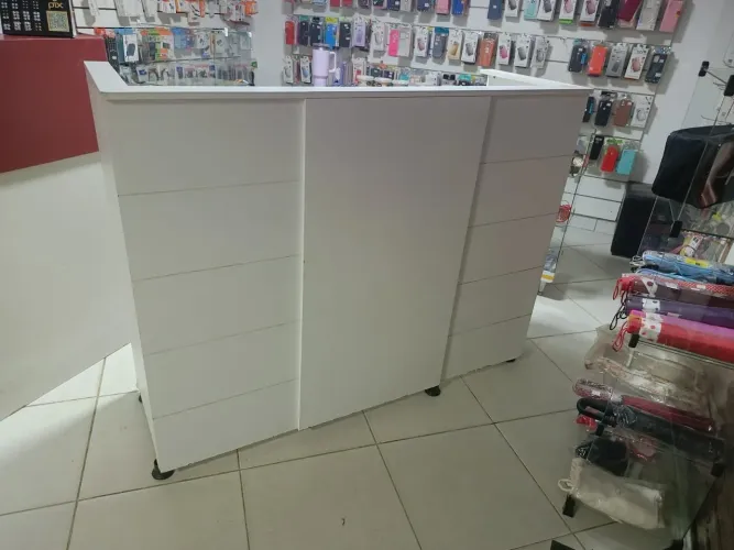 Balcão caixa atendimento