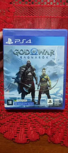 God of War Ragnarok PS4 - Mídia Fisica Lacrada