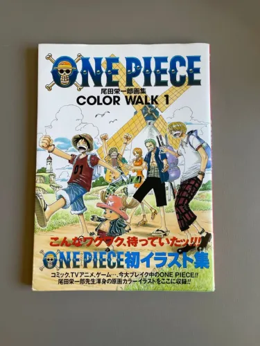 one piece color walk 1 art book edição japonesa