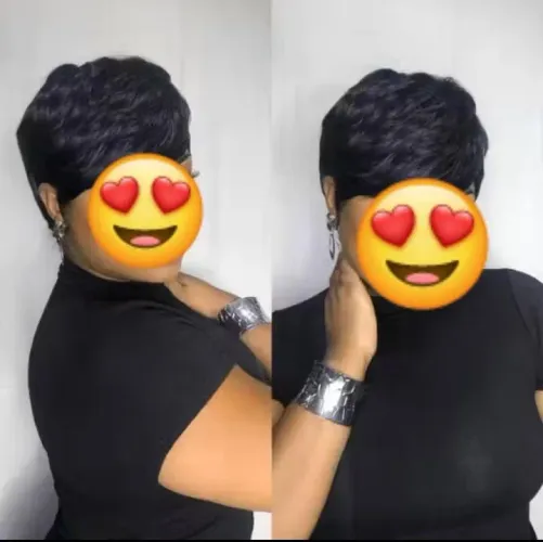 Lace wig Pixie cut