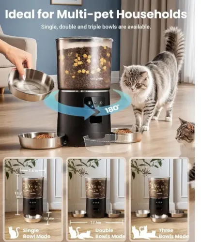 Alimentador automático para pets
