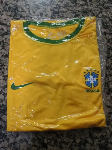 Camiseta Dri Fit Seleção Brasileira Amarela M