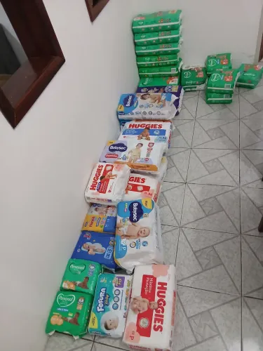 FRALDAS DESCARTÁVEIS P e M