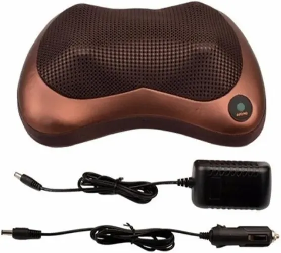 Almofada Encosto Massageador Movimentos Shiatsu Lombar Infravermelho Pescoço