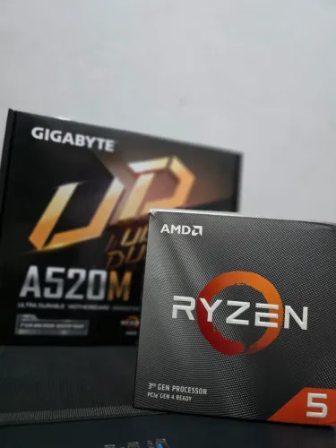 Kit processador RYZEN 5 3600XT + A520