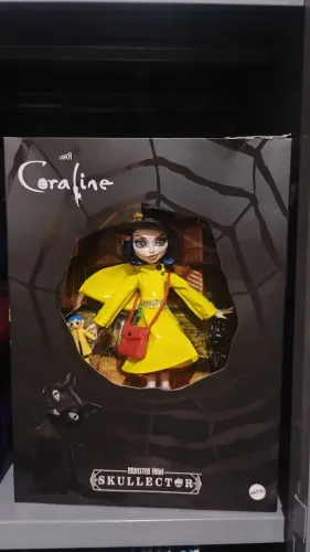Monster high Coraline Skullector boneca