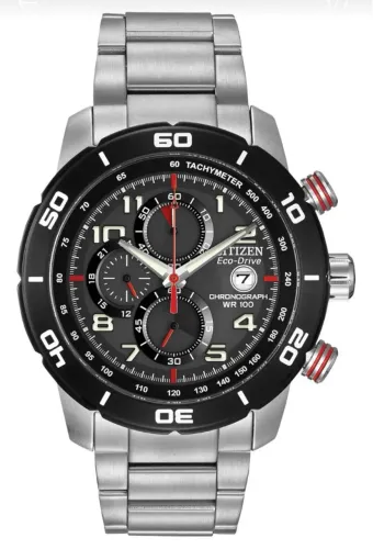 Relógio Automobilístico Citizen Eco-drive Primo Ca0468-51e (Usado)