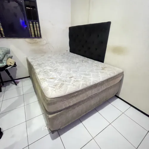 cama box casal usada