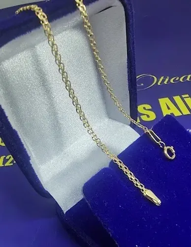 Pulseira Telas Ouro 18 Kilates Peso 1.43 Gramas 18 Cm 2 mm Maciça