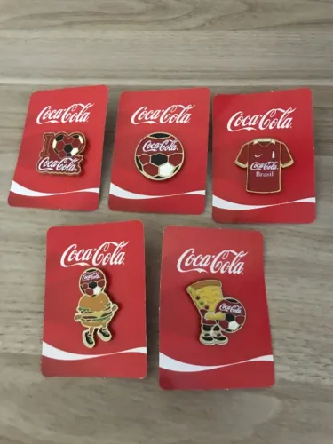 pins da coca cola