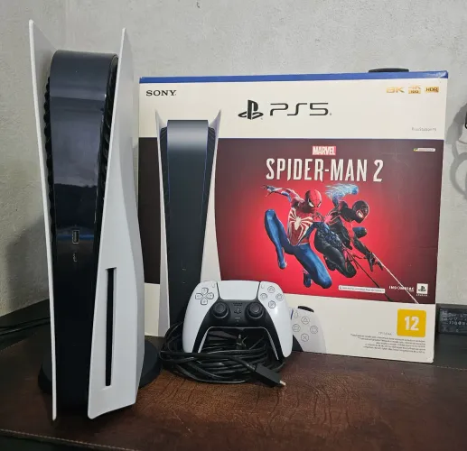Playstation 5 - com leitor de disco edição Spider-Man 2